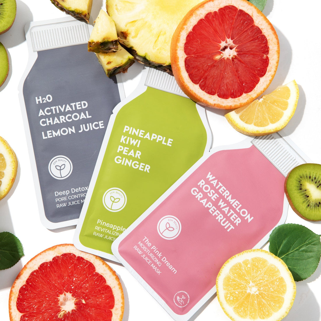 Vitamin C Glow - 3 Sheet Masks Set