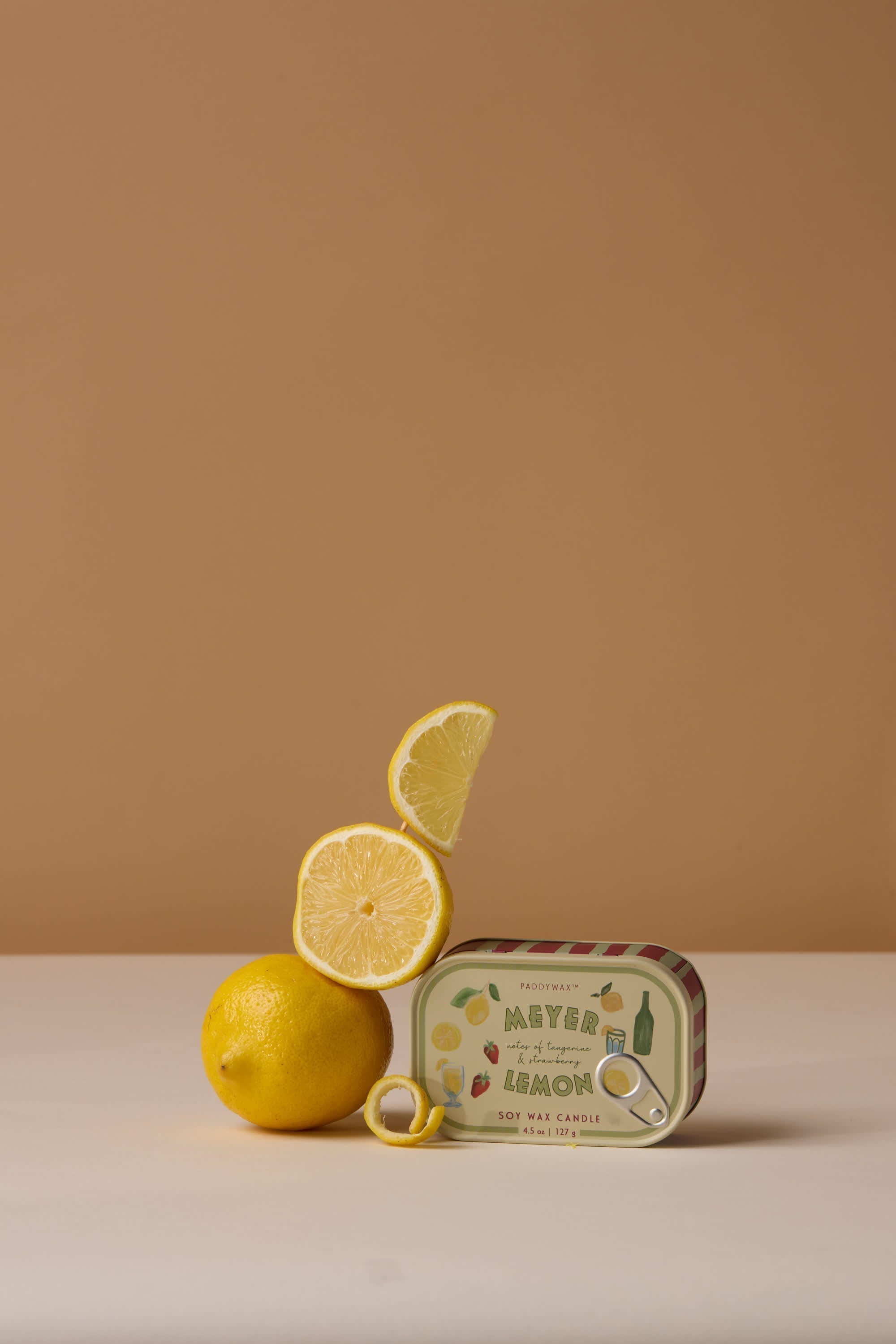 Meyer Lemon Two-Wick Tin Candle 4.5oz