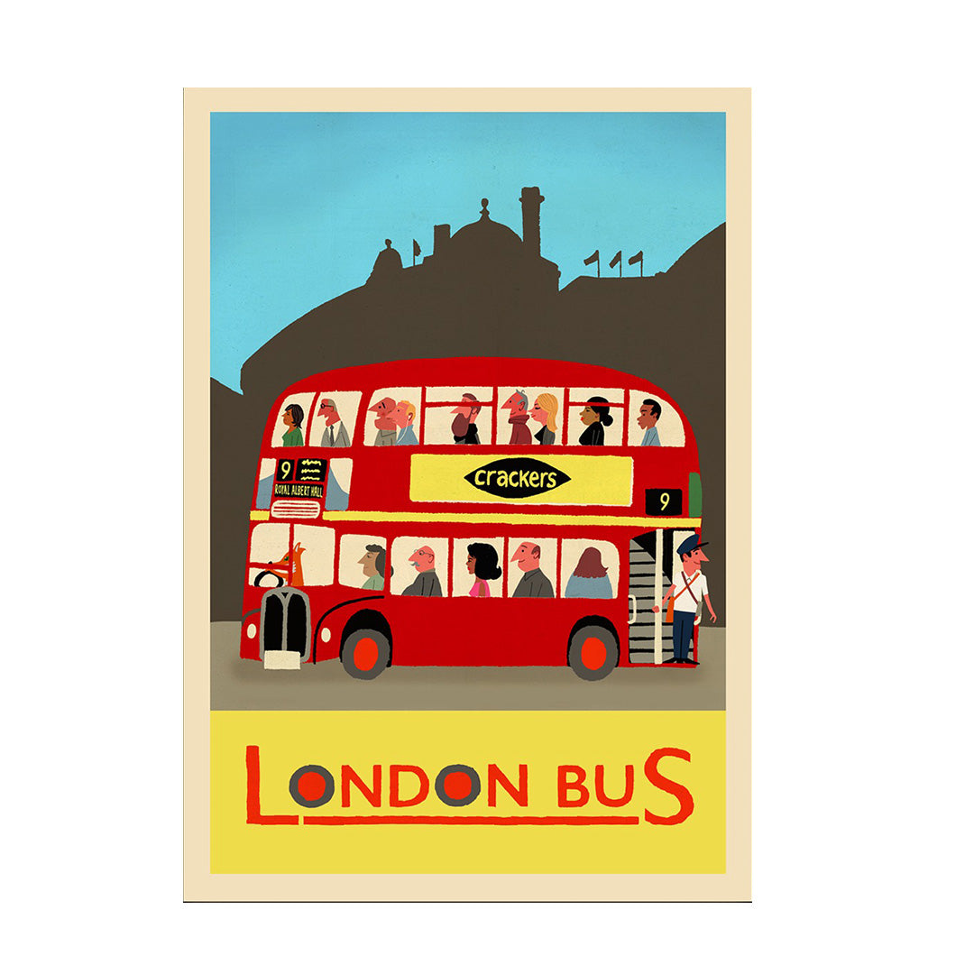 London Bus Postcard