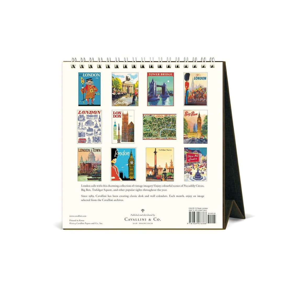 London Desk Calendars 2025