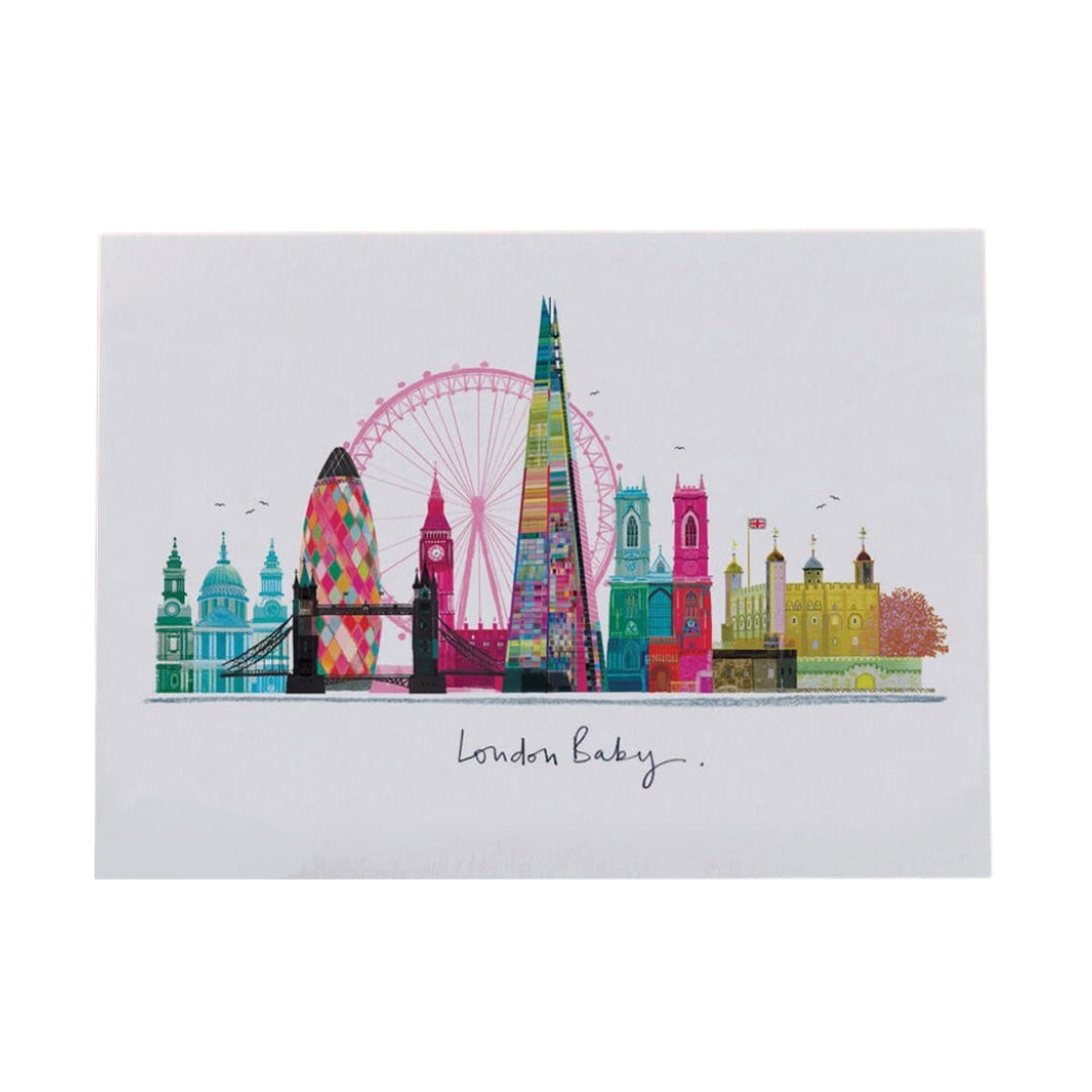 London Baby Postcard