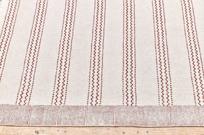 Leodi Cotton Block Printed Rug