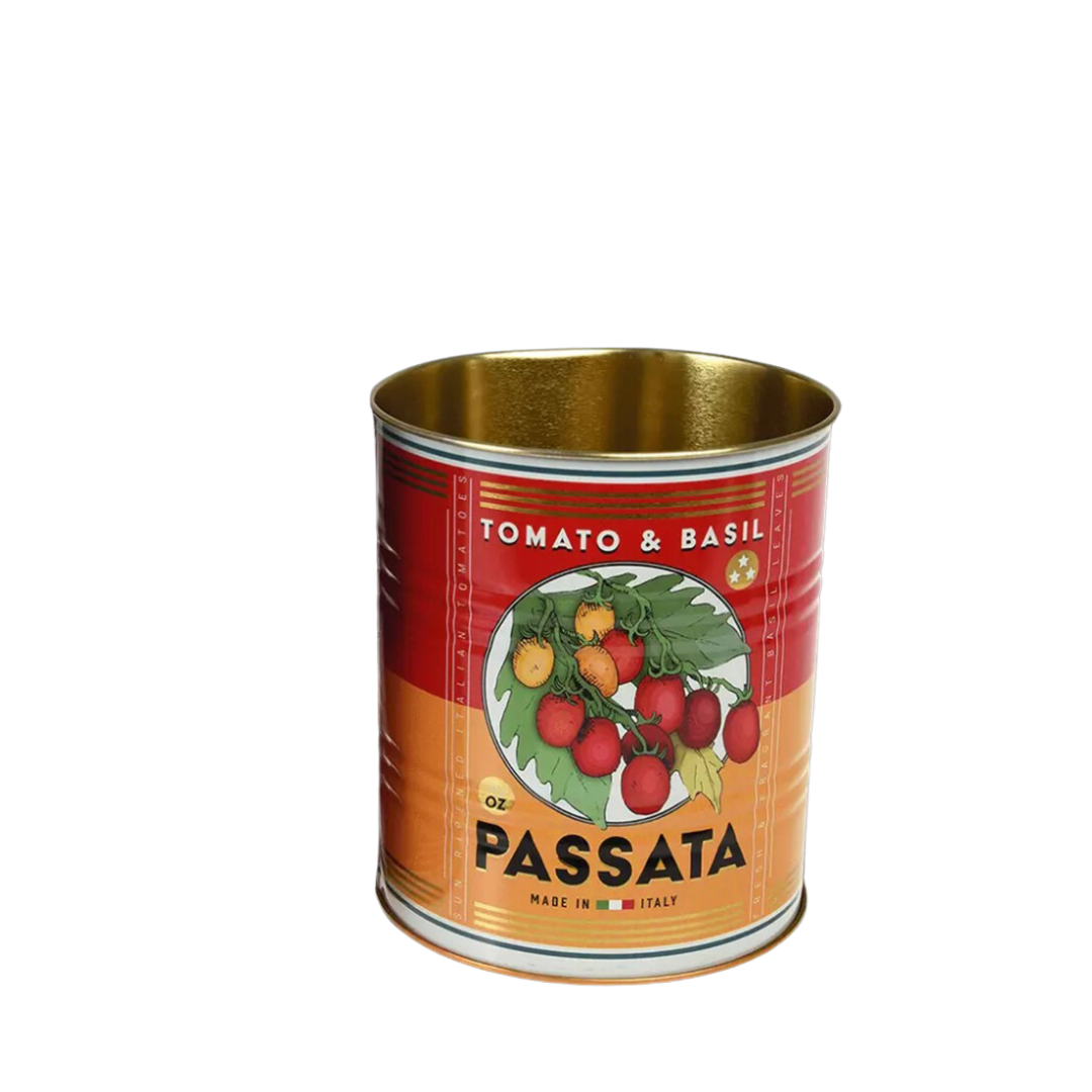 Passata Tomato &amp; Basil Storage Tin Small