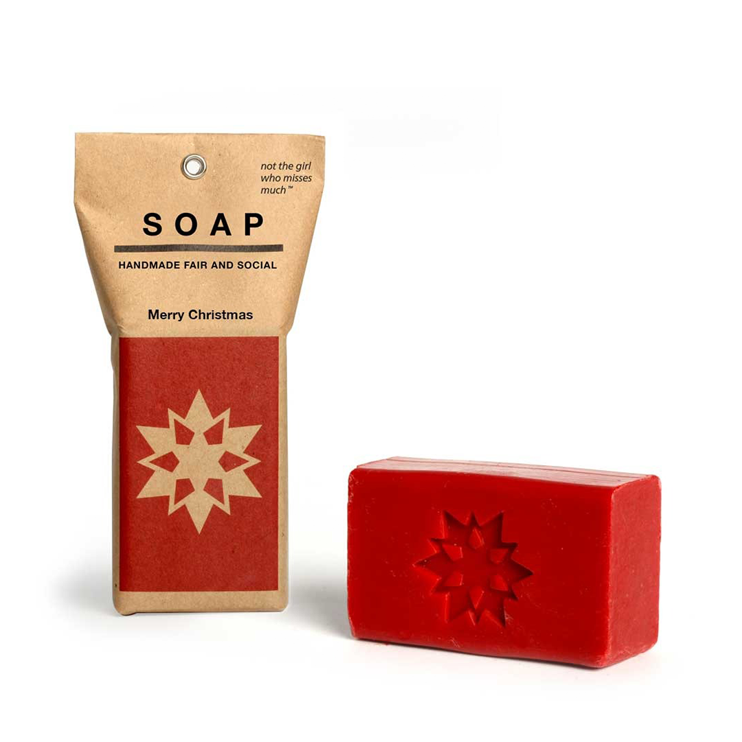 Vegan Soap Christmas Star 118gr