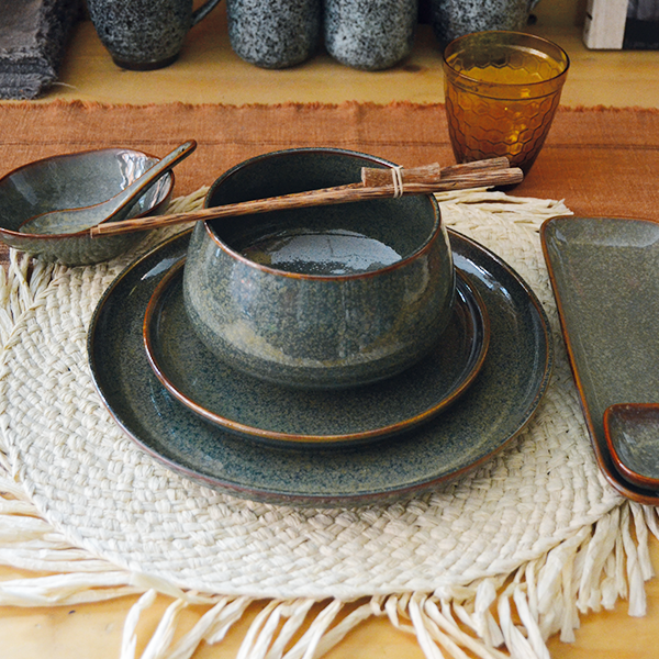 Obsidian Porcelain Bowl