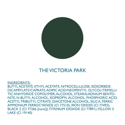 The Victoria Park - Dark Green Vegan Nail Polish