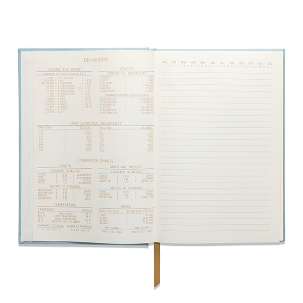 Hard Cover Suede Journal - Gold Arch Dot