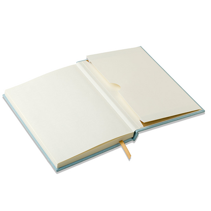 Hard Cover Suede Journal - Gold Arch Dot