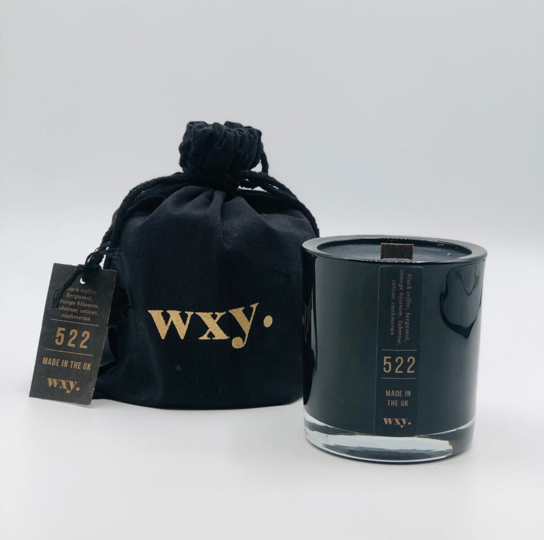 Blackcoffe and blossom orange Wxy Candle 522