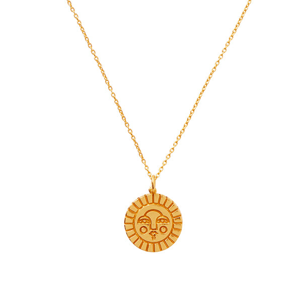 Handamde Gold The Sol Necklace