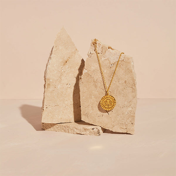 Handamde Gold The Sol Necklace