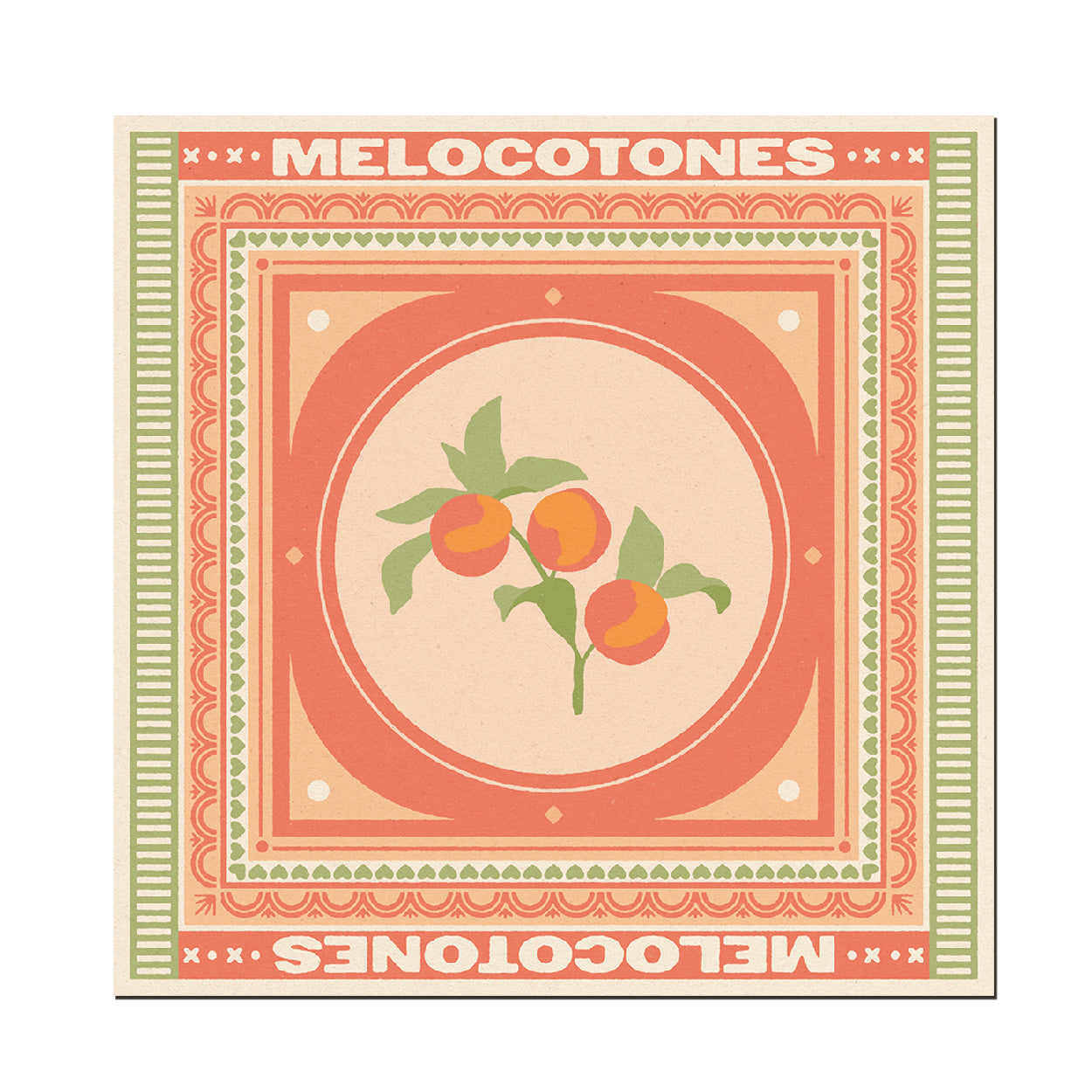 Melocotones Unframed Print