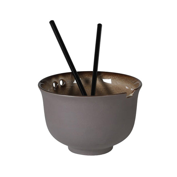 Takiya Noodle Bowls with Chopsticks - Set of 2