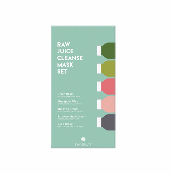 Raw Juice Cleanse Mask Set