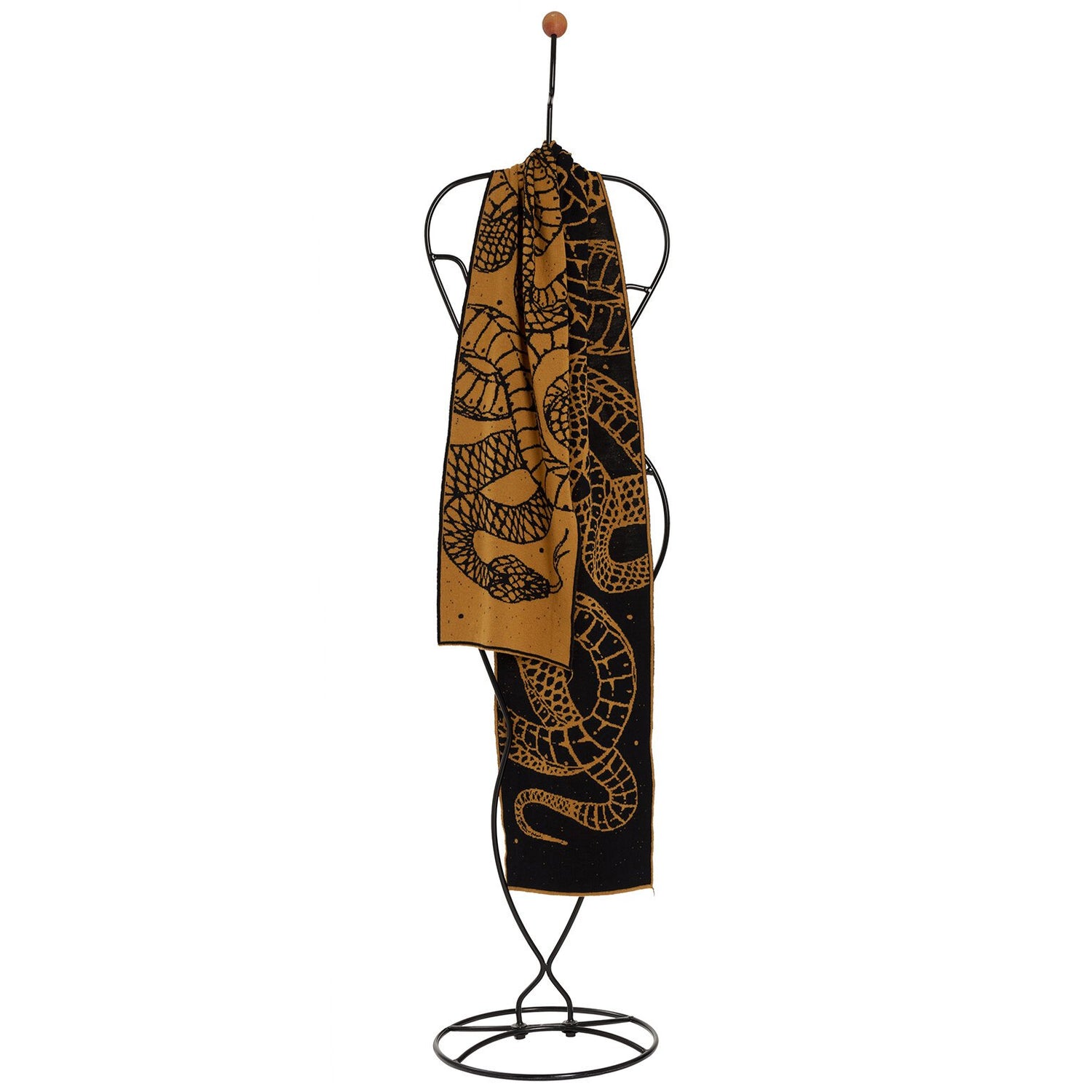 Ochre Snake Scarf Ochre